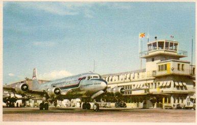POSTAL PV09894: Four-engined SAS aircraft, Douglas DC-6 with 48 seats