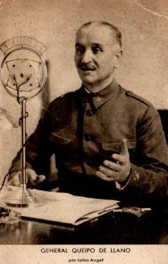 POSTAL PV09899: General Queipo de Llano por Jalon Angel