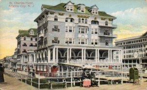 POSTAL PV09900: St. Charles Hotel, Atlantic City, N. J
