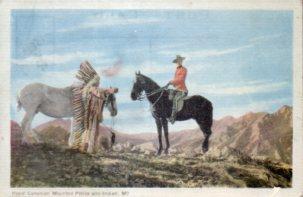 POSTAL PV09901: Royal Canadian Mounted Police and Indian