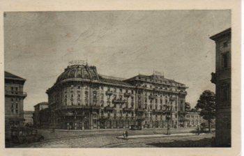 POSTAL PV09907: Majestic Hotel Diana, Milano