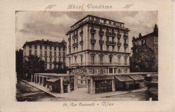 POSTAL PV09908: Hotel Vendome, Nice