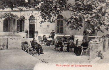 POSTAL PV09861: Balneario de Ntra. Sra. De las Mercedes cerca de Figueras, vista