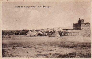 POSTAL PV09870: Vista del Campamento de la Restinga