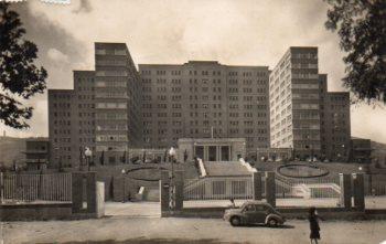 POSTAL PV09912: Residencia Francisco Franco, Barcelona