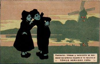 POSTAL PV09951: Publicidad Tonico Nervioso Cera