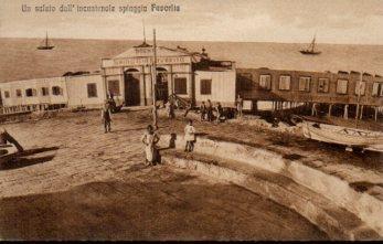 POSTAL PV09955: Un saluto dell incantepole spiaggia Favorita