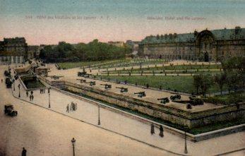 POSTAL PV09956: Hotel des invalides et les canons, Paris