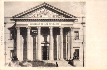 POSTAL PV09922: Congreso de los Diputados Madrid