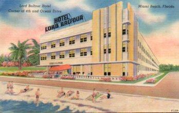 POSTAL PV09934: The Lord Balfour Hotel, Miami Beach Florida
