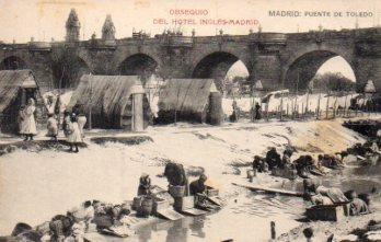POSTAL PV09939: Fuente de Toledo, Madrid. Obsequio del Hotel Ingles-Madrid