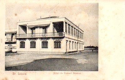 POSTAL PV09759: Hotel du Consell General, St. Louis