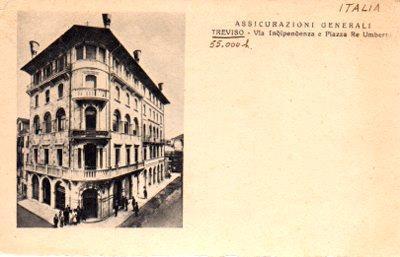 POSTAL PV09768: Assicurazioni Generali Treviso Italia