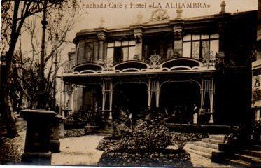 POSTAL PV09714: Café y Hotel La Alhambra