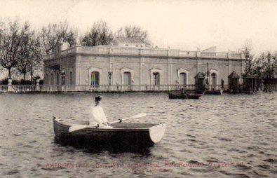 POSTAL PV09722: American Lake Gava Hotel Restaurante, vista del hotel