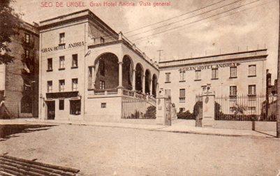 POSTAL PV09742: Gran Hotel Andria en Seo de Urgel