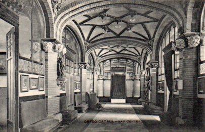 POSTAL PV09729: Orfeo Catala, nau central