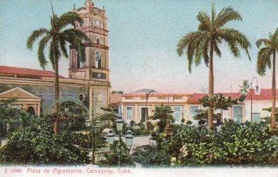 POSTAL PV09738: Plaza de Agramonte en Camaguey, Cuba