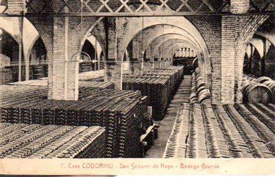 POSTAL PV09776: Casa Codorniu en San Sadurni de Noya, Bodega Grande