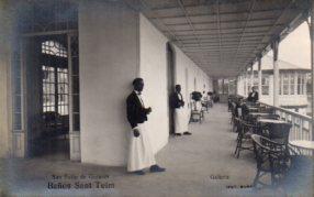POSTAL PV09813: Galeria Baños Sant Telm, San Feliu de Guixols