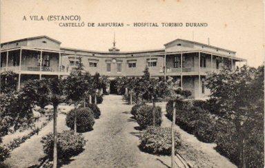 POSTAL PV09832: Hospital Toribio Durand en Castello de Ampurias