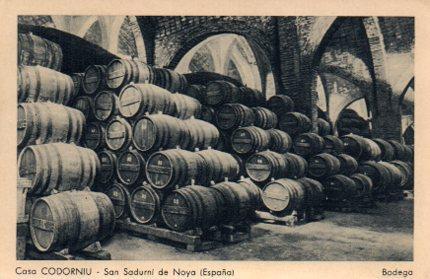 POSTAL PV09809: Casa Codorniu San Sadurni de Noya bodega