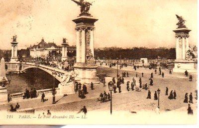 POSTAL PV09784: Le Pont Alexandre III, Paris