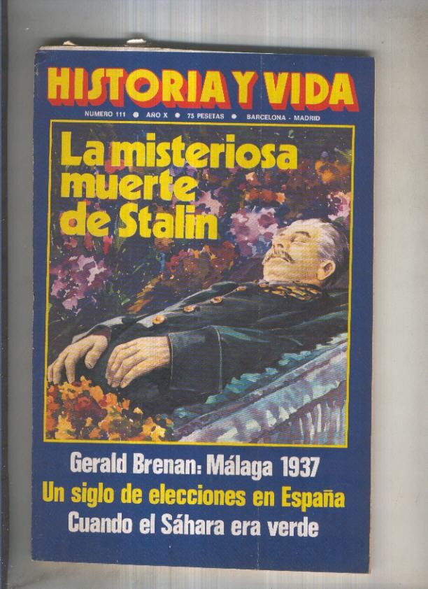 Revista Historia y Vida numero 111: La misteriosa muerte de Stalin