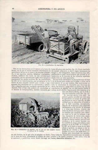 LAMINA V40136: Cosechadora de remolacha