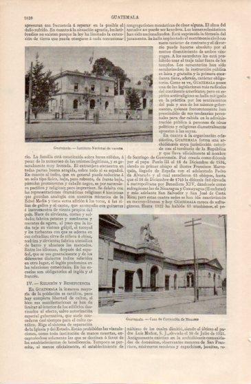 LAMINA V40123: Instituto Nacional de vacuna en Guatemala