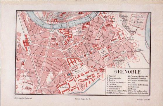 LAMINA V40085: Plano de Grenoble