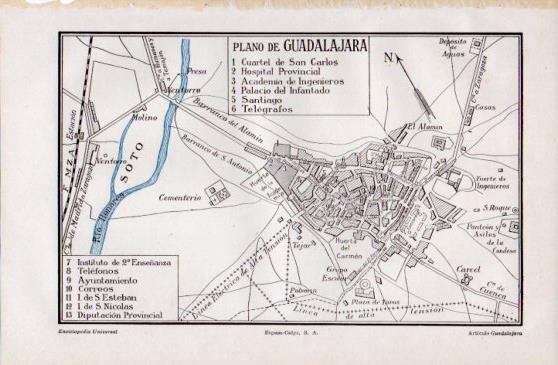 LAMINA V40083: Plano de Guadalajara