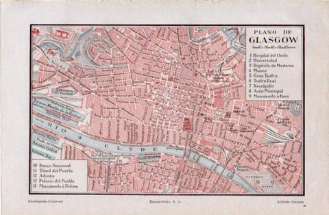 LAMINA V40023: Plano de Glasgow