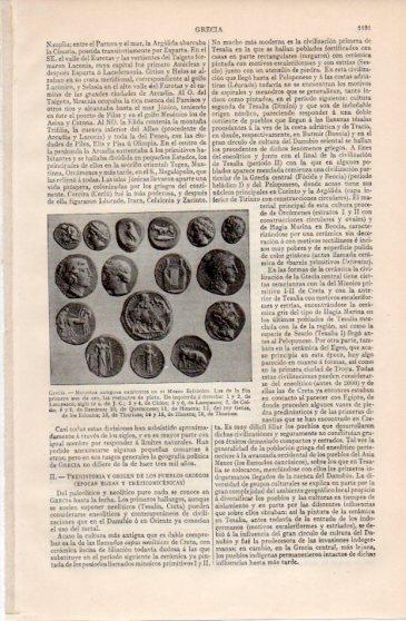 LAMINA V40066: Monedas antiguas de Grecia del Museo Britanico