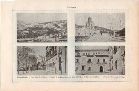 LAMINA V40056: El Sacro Monte en Granada