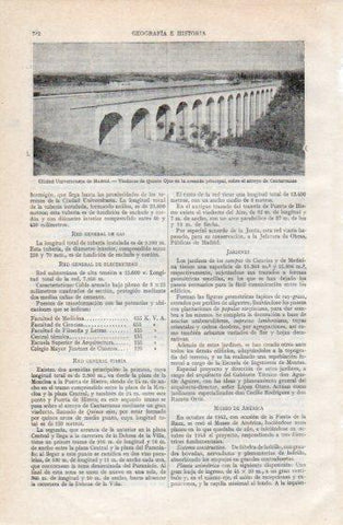 LAMINA V40243: Viaducto de Quince Ojos sobre el arroyo de Cantarranas