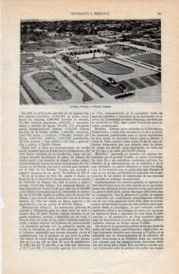 LAMINA V40228: Parque Ramis en Ciudad Trujillo
