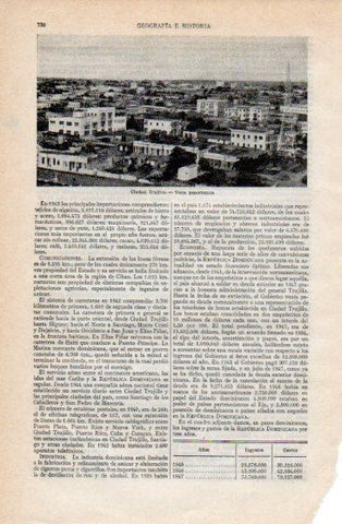 LAMINA V40227: Vista panoramica de Trujillo