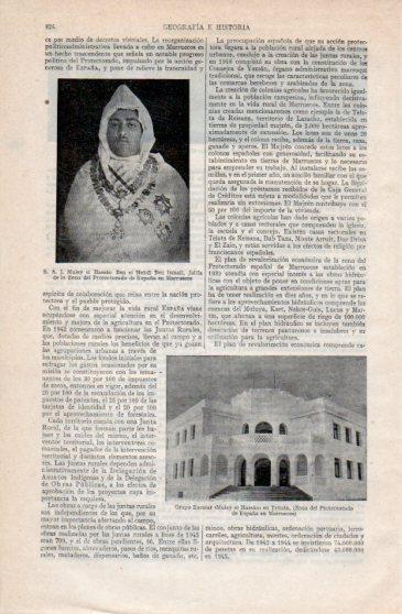 LAMINA V40251: Grupo escolar Muley el Hassan en Tetuan