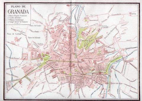 LAMINA V40274: Plano de Granada