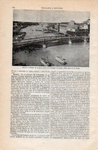 LAMINA V40255: Puente Jons en Manila