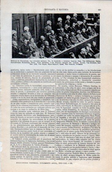 LAMINA V40215: Tribunal de Nuremberg