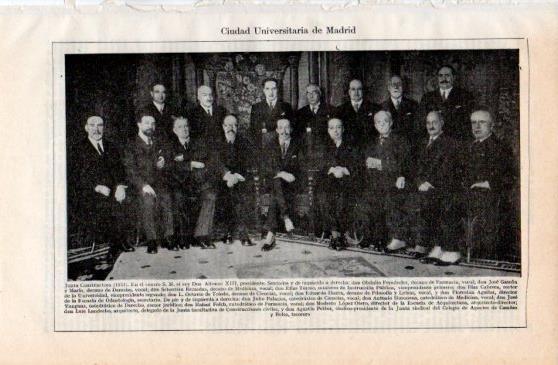 LAMINA V40175: Junta Constructora de 1931 Ciudad Universitaria de Madrid