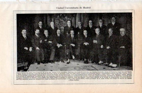 LAMINA V40175: Junta Constructora de 1931 Ciudad Universitaria de Madrid