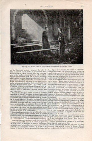 LAMINA V40166: Gregory Peck en Las llaves del reino