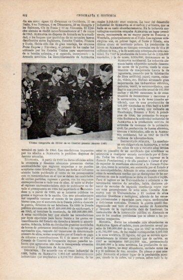 LAMINA V40214: Ultima fotografia de Hitler en su Cuartel 1945