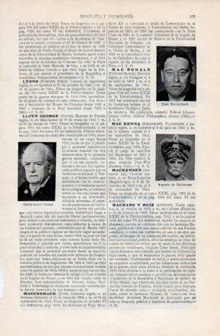 LAMINA V40185: David Lloyd George y Juan Maccormack 