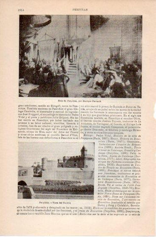 LAMINA V39829: Castillo de Perpiñan