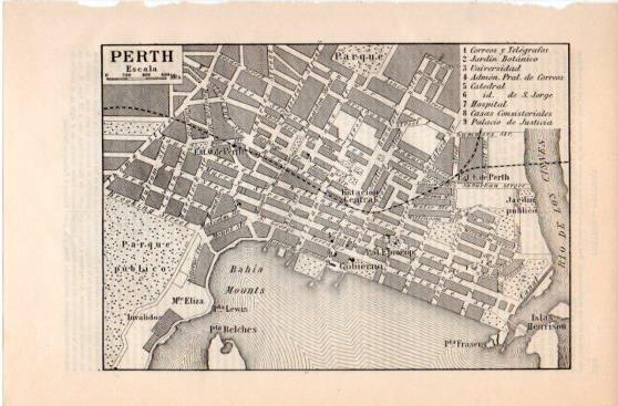 LAMINA V39882: Plano de Perth