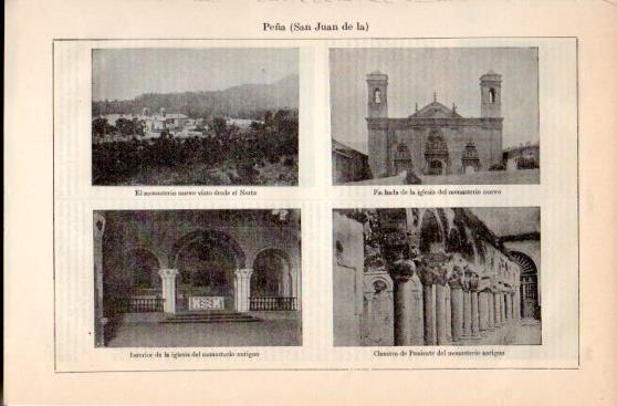 LAMINA V39873: Vistas de Monasterio de San Juan de la Peña